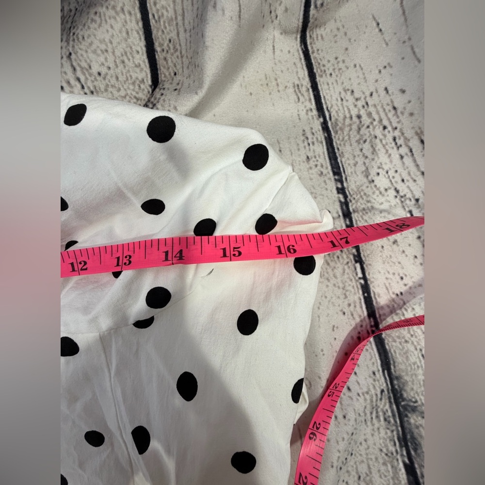 Peppermayo Elegant Off-Shoulder Polka Dot Dress - Picture 15 of 15